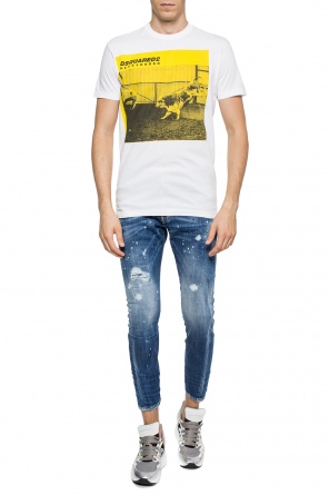 Jeansy z przetarciami, zdjęcie 2 Jeansy z przetarciami od Dsquared2